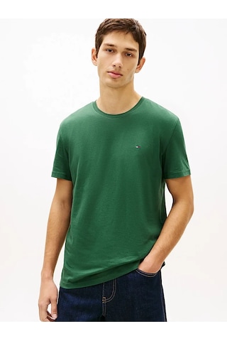 Ess Seasonal Reg Fıt Solıd Tee Erkek Yeşil T-shirt - Mw0mw39995 Yeşil