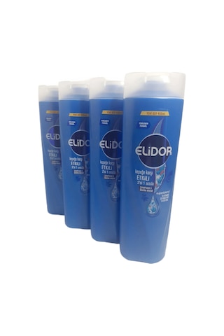 Kepeğe Karşı Etkili Şampuan 2 Si 1 Arada 400 Ml X 4 Adet