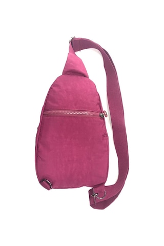 Unisex Krinkıl Bordo Ön Çapraz Çanta / 3200
