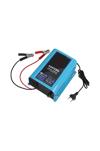 Powermaster Pm-22983 12 Volt 20 Amper Dijital Ekranlı Akü Şarj Cihazı Oto Araç Motosiklet Akü Şarj Aleti