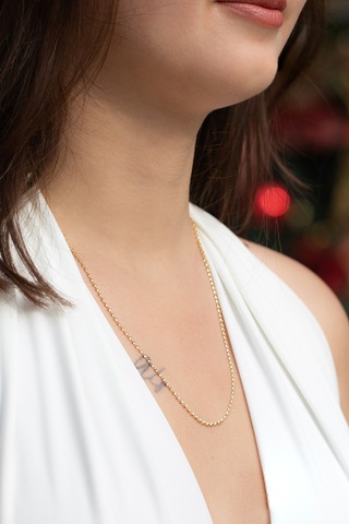 14 Ayar Altın Burgu Singapur Zincir Kolye 1.90 Mm