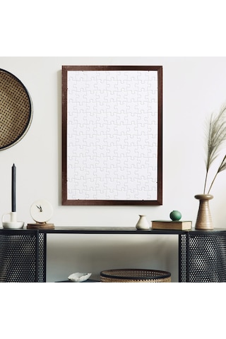 Sar Puzzle Çerçevesi Kahverengi 1000 Parça İçin Ebat 68x48cm