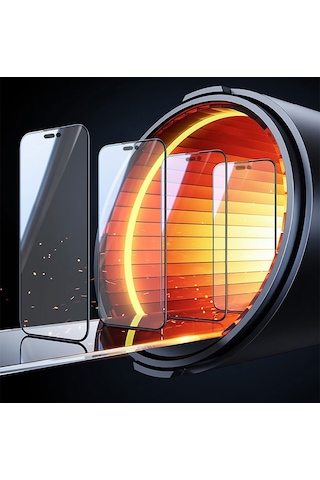 Apple Uyumlu iPhone 12 Pro Max Mat Ekran Koruyucu 9H Temperli Parmak İzi Tutmayan Wiwu iVista Matte