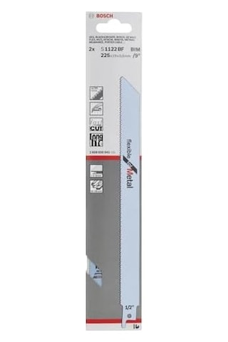 Professional Accessories - Flexible Serisi Metal İçin Panter Testere Bıçağı S 1122 Bf - 2&apos Li