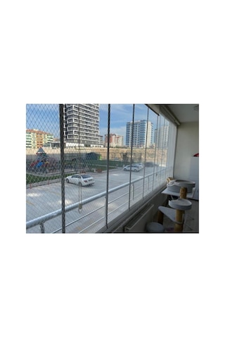 Kuş Filesi 2x3 Metre Balkon Önleme Ağı Güvercin Kedi