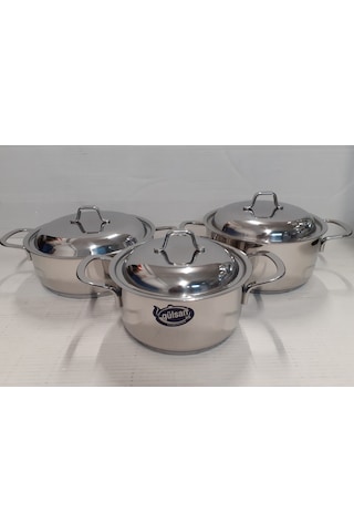 Gülsan Mikro Inox Tencere Seti