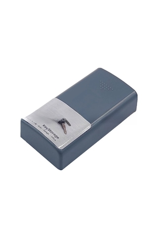 Ranyeek Araç Anahtarı Saklama Kutusu - Manyetik Araç Altı Tutucu, Gizli Depolama, Kayıp Engelleme, Gri Renk