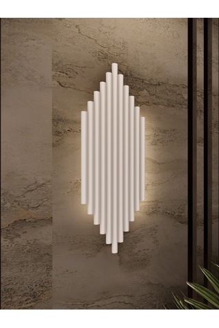 Nox Modern Şarjlı Aplik Sarı Işık Yayan Duvar Tipi Lamba