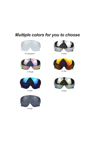 Novahub Ex-zero Cj3 Kask Motosiklet Rüzgar Kalkanı Gri, Yüksek Kalite Pc, Çok Renkli Seçenekler