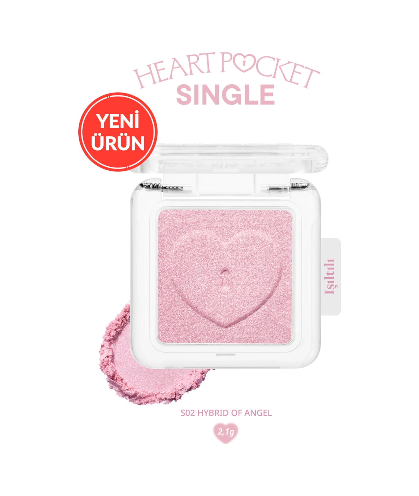 Peripera Heart Pocket Single S02 Hybrid Of Angel