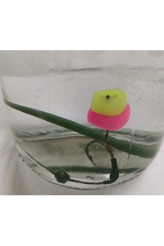 5 Adet Pembe Ve Fosfor'lu Esp Mısır Sazan Rig Takımı