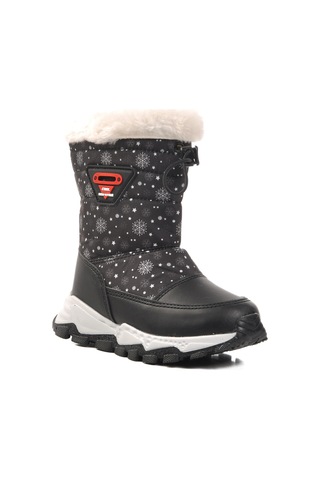 Siyah İçi Polarlı Kız Çocuk Bot Sidney P Siyah