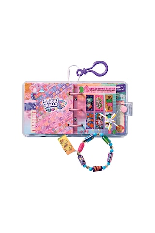 Sticki Rolls Sticki Kitabı Stickerlı Bileklik Çıkartmalı Etiket Çok Renkli