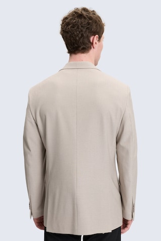 Hatemoğlu Bej Slim Fit Mono Yaka Klasik Ceket
