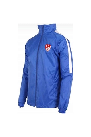 Mavi Astarlı Yağmurluk, Tff Armalı Ve Tff Yazılı K0178-4xl
