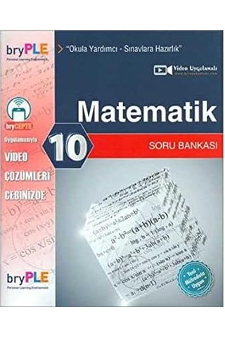 Birey Ple 10. Sınıf Matematik Soru Bankası Yeni : Yeni Müfredata Uygun / Okula Yardımcı - Sınavlara Hazırlık