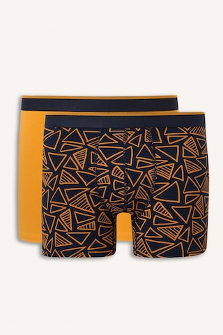 Defacto Geometrik Desenli Regular Fit 2li Boxer I7826ax26aunv135 Lacivert-nv135
