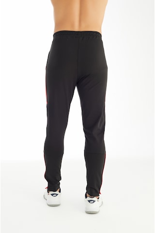 Crozwise 2190-10 Siyah_Kırmız Training Dar Paça Erkek Spor Panton Siyah - Kırmızı