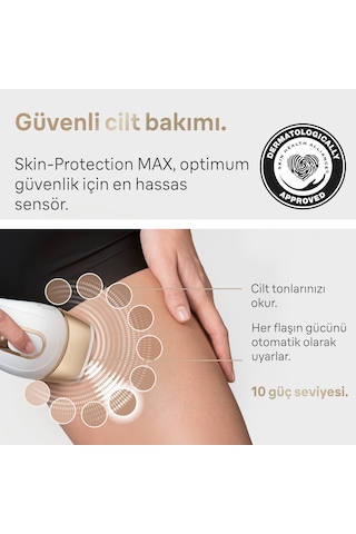 Braun Silk Expert Pro 5 PL5382 Çanta-Venüs Tıraş Makinesi 4 Başlık İle Evde Tüy Alma IPL