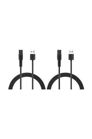 Adet 5v 1a Usb Tıraş Makinesi Şarj Kablosu Qp2724 Qp2834 Qp1924 Mg9520 Elektrikli Tıraş Makinesi Düzeltici Şarj Cihazı C S180 İle Uyumludur Newway Diğer