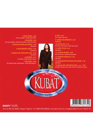 Kubat - Bugün (Cd)