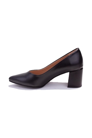 Dagoster Dza07-2681154 Siyah Stiletto Topuklu Kadın Ayakkabı 001