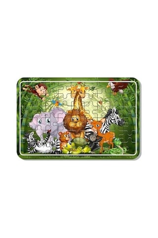 Lipyos Sevimli Hayvanlar, Çiftlik Hayvanları, Çiftçi Çocuk Ve Denizaltı Ahşap Puzzle Seti