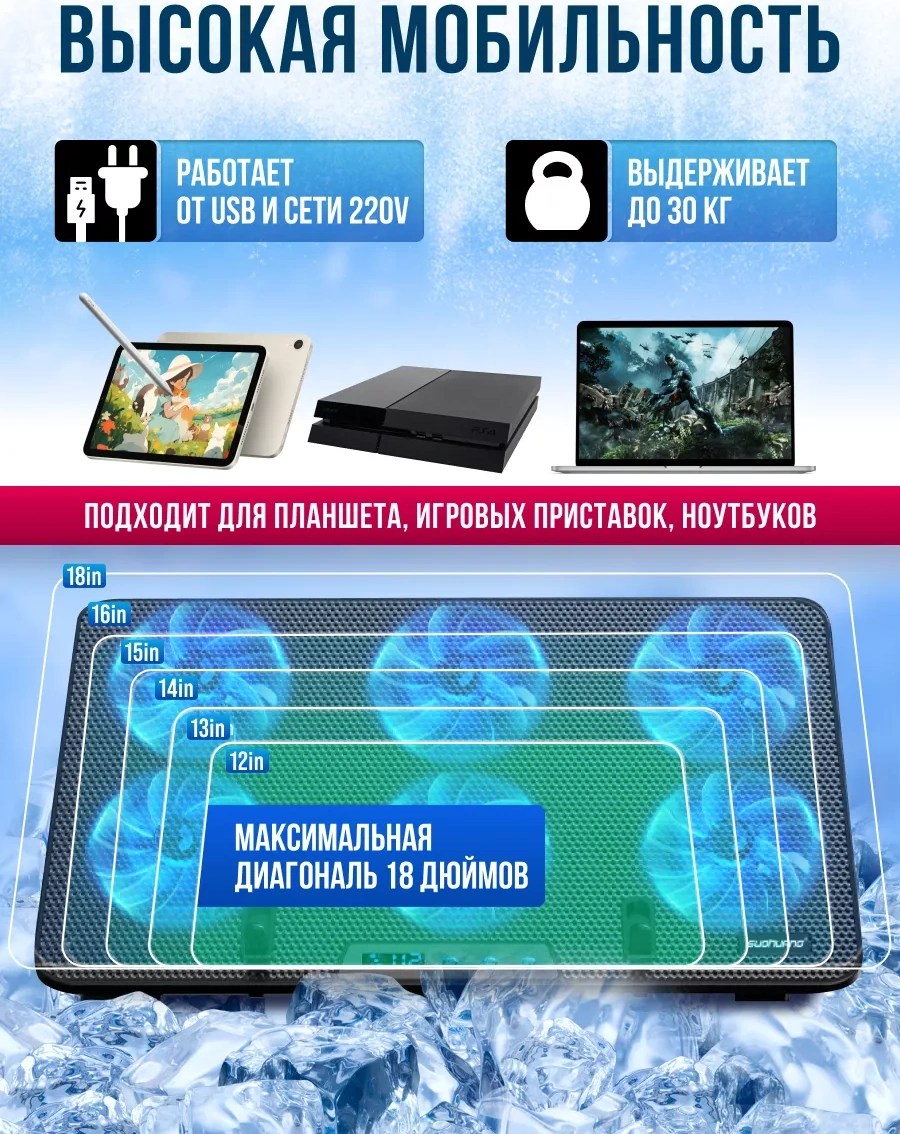 Arctic Base Soğutucu Laptop Standı, Fan 183857264