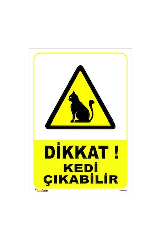DİKKAT KEDİ ÇIKABİLİR DİKKAT KEDİ ÇIKABİLİR