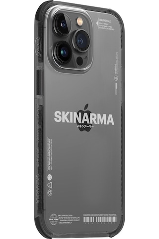 Apple Uyumlu iPhone 14 Pro Max Kılıf Skinarma Şeffaf Airbag Tasarımlı Iro Kapak