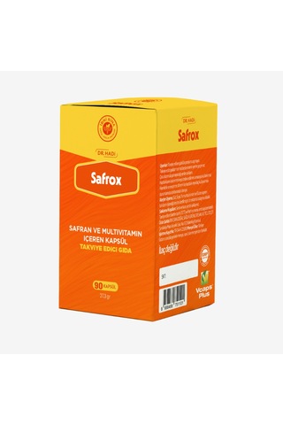 Safrox Safran Ve Multivitamin İçreen Kapsül
