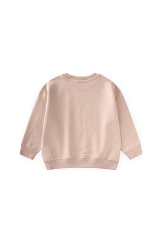 Cigit Dağ Baskılı Sweatshirt 3-9 Yaş Bej