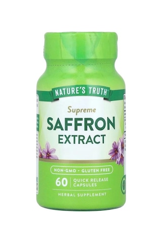 Supreme Saffron Extract, 60 Quick Release Capsules