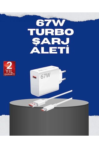Mey İthalat 67 Watt Turbo Charge Başlık Vivo Y20 Y35 Y55 Uyumlu -