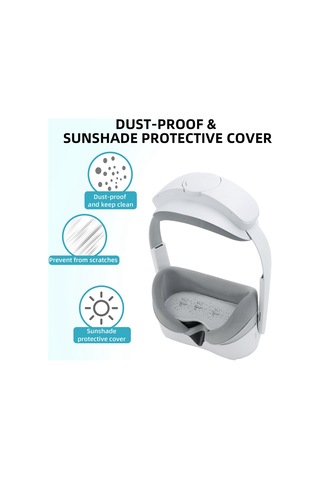 Hıfylux Pıco 4 Vr Gözlük Lens Koruyucu Anti Çizilmeye Toz Geçirmez Koruyucu Sünger Kapak