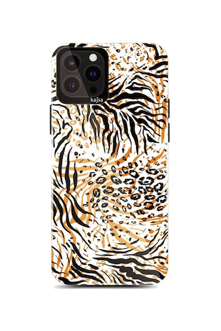 Kajsa Apple Uyumlu iPhone 13 Pro Max Kılıf Doğa Desenli Kajsa Wild Kapak ZORE-219793