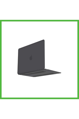 Vaveni Apple Uyumlu Macbook Air 13.3 Apple Uyumlu Macbook Buzlu Kapak - Füme Arz