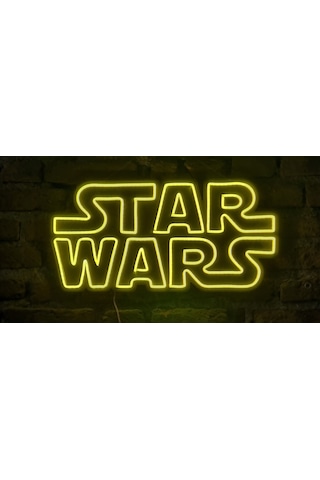 Star Wars Neon Ledli Duvar Aydınlatması