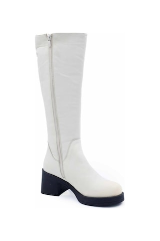 Freefoot 24404 Bej Kadın Çizme 001