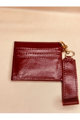 Elora Atelier Bordo Fiyonk Kartlık Çok Renkli