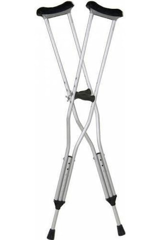 Alüminyum Koltuk Değneği Pimli (1 Çift) Büyük Boy L