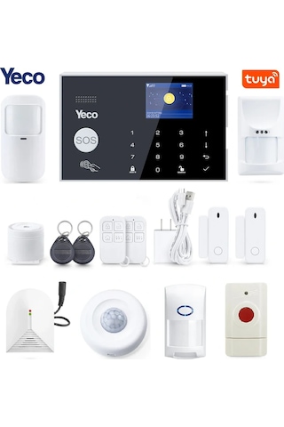 Yeco Sas10-p Premium Akıllı Güvenlik Seti