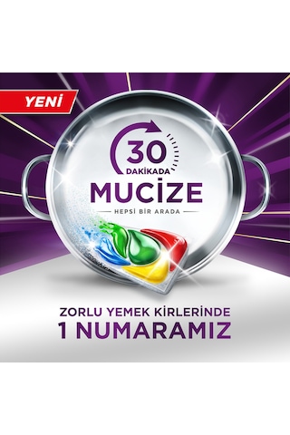Mucize Bulaşık Makinesi Deterjanı Kapsülü/tableti 30 Yıkama