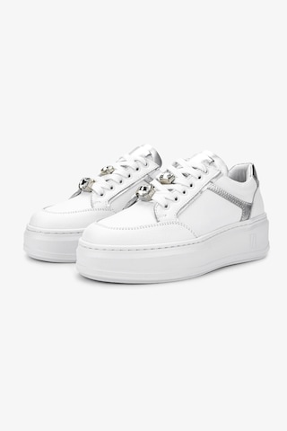 Valmenti Kadın Hakiki Deri Sneakers & Spor Ayakkabı 1116 450 Bn Ayk Y25 Byz Fltr/lm Grn/lm Ts Beyaz