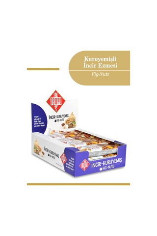 Karışık Kuruyemişli İncir Ezmesi 45 G X 12 Adet