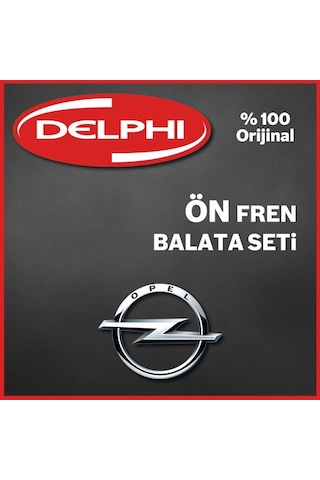 Opel Astra J Delphi Ön Fren Balata Takımı