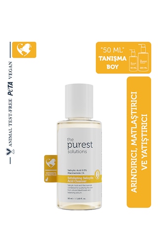 Tanışma Boy Yağlı Ve Karma Ciltler Için Siyah Nokta Karşıtı Temizleme Jeli 50 Ml