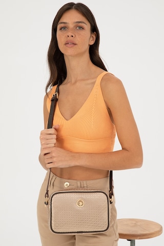 U.S. Polo Assn. Kadın Sarı Çapraz Çanta 50293694-VR096