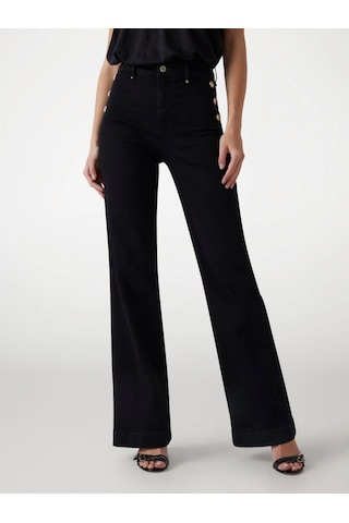 Guess New Faye Kadın Siyah Jeans W5ra0pd4pz1-cbl1