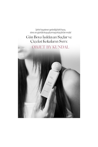 Nem Ve Parlaklık Veren Parfümlü Saç Misti Kundal Perfumed Hair Mist 40 Ml Rose Petals